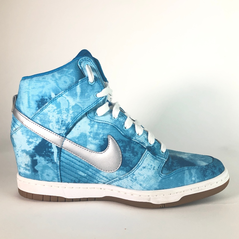 Nike Dunk Sky Hi Print Clearwater Hidden Wedge Sho